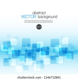 Abstract background with color squares