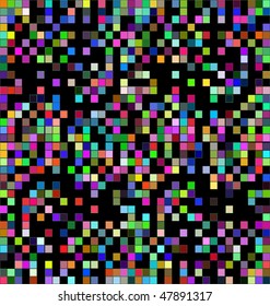 abstract background with color squares