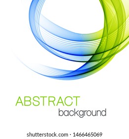 Abstract background with color swirl