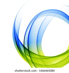 Abstract background with color swirl