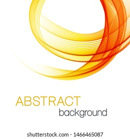 Abstract background with color swirl