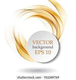 Abstract background with color swirl