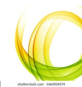 Abstract background with color swirls