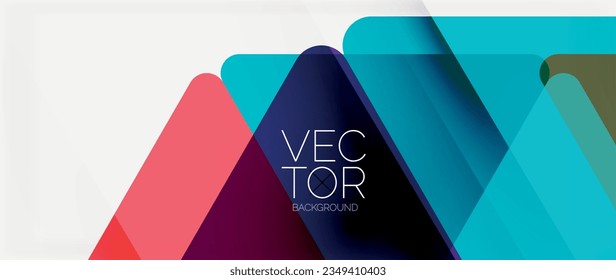 Antecedentes abstractos. Cuadros de colores transparentes en estilo mosaico con líneas de sombra. Diseño para encabezados de sitios web, publicaciones en medios sociales, presentaciones de arte digital, elementos de marca, fondos de pantalla