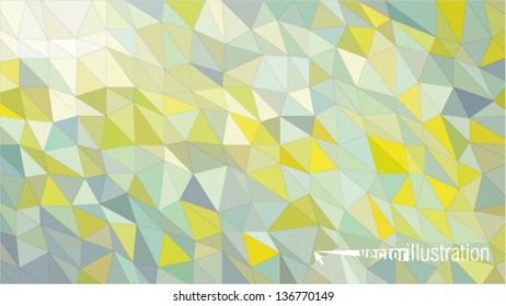 abstract background from color triangles