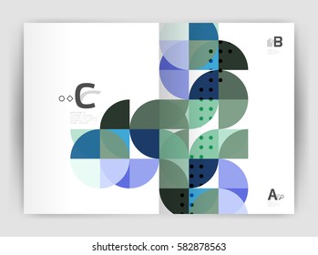 Abstract background with color triangles, annual report print backdrop. Vector design for workflow layout, diagram, number options or web design
