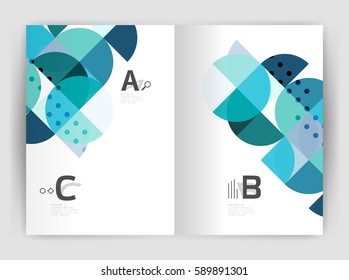 Abstract background with color triangles, annual report print backdrop. Vector design for workflow layout, diagram, number options or web design