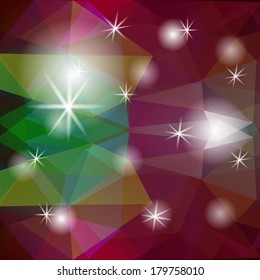 Abstract background of color triangles for the design of your site, invitations, business cards