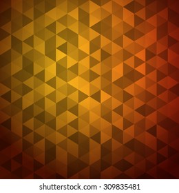 Abstract background of color triangles. Place your content 
