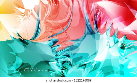 Abstract background color watercolor vector vector, mix color, background, stain with water color spray, Vector EPS 10. Vector illustration