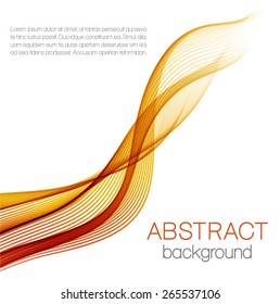 Abstract background with color wave