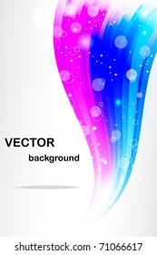 Abstract background - color wave