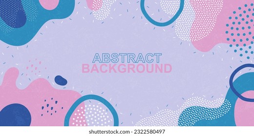 Abstract background. Color wave template presentation design with color line and dots.