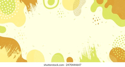 Fondo Abstractas. Diseño de presentación de Plantilla de onda de color con línea de color y puntos.
