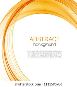 Abstract background with color waves