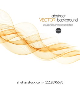 Abstract background with color waves