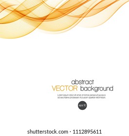 Abstract background with color waves