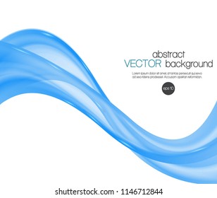 Abstract background with color waves