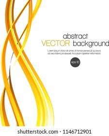 Abstract background with color waves