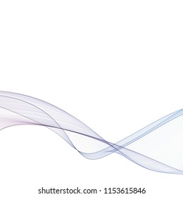 Abstract background with color waves