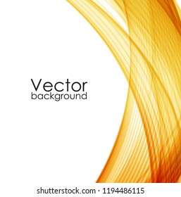 Abstract background with color waves