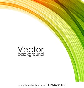 Abstract background with color waves