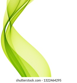 Abstract background with color waves