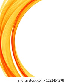 Abstract background with color waves