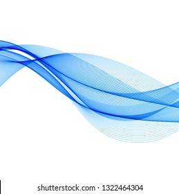 Abstract background with color waves