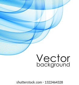 Abstract background with color waves