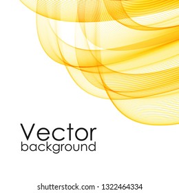 Abstract background with color waves