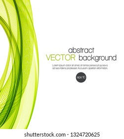 Abstract background with color waves