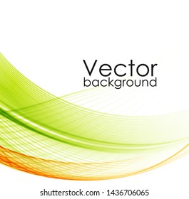 Abstract background with color waves