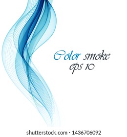 Abstract background with color waves