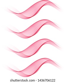 Abstract background with color waves