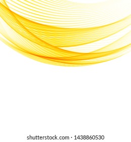 Abstract background with color waves