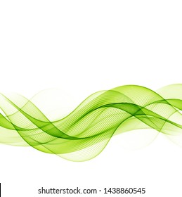 385,031 Green wave vector background Images, Stock Photos & Vectors ...