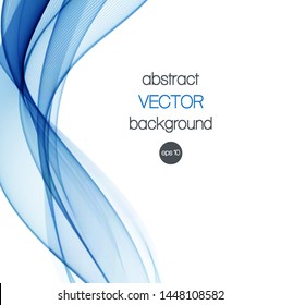 Abstract background with color waves