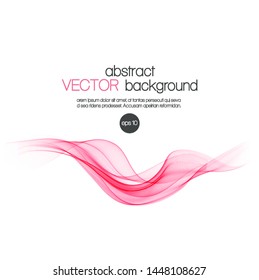 Abstract background with color waves