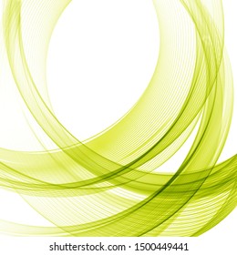 Abstract background with color waves