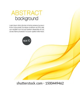 Abstract background with color waves