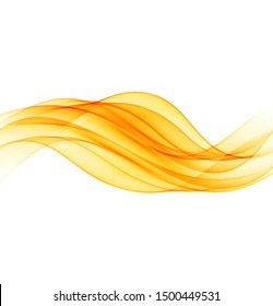 Abstract background with color waves