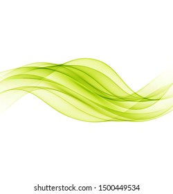 Abstract background with color waves