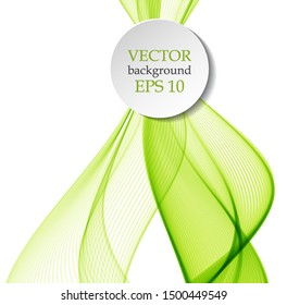 Abstract background with color waves