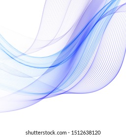Abstract background with color waves