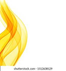 Abstract background with color waves