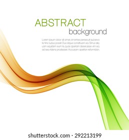 Abstract background with color waves