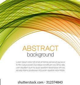 Abstract background with color waves