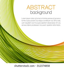 Abstract background with color waves