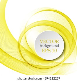 Abstract background with color waves